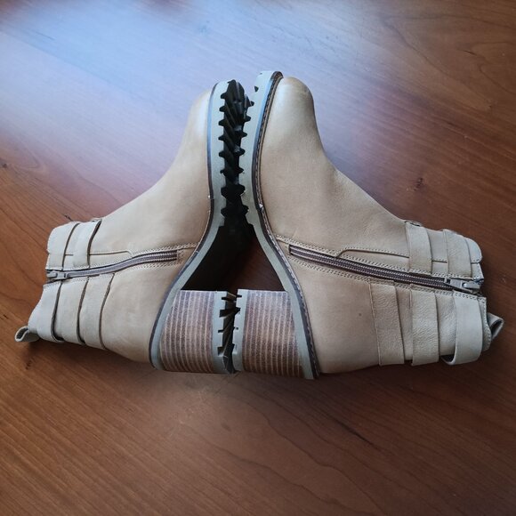 Women's Leather Buckle Boots in Tawny Tan by Seychelles - Picture 3 of 7